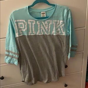 Victoria’s Secret Pink baseball tee